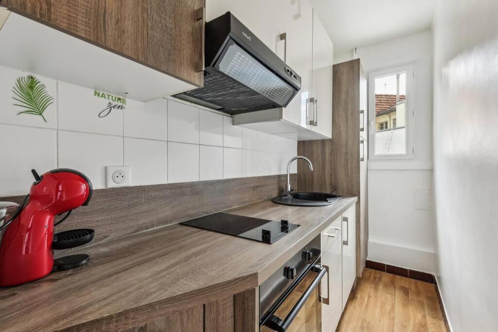 Paris Elegant 1Br In Front Of Montparnasse Tower Apartment Luaran gambar