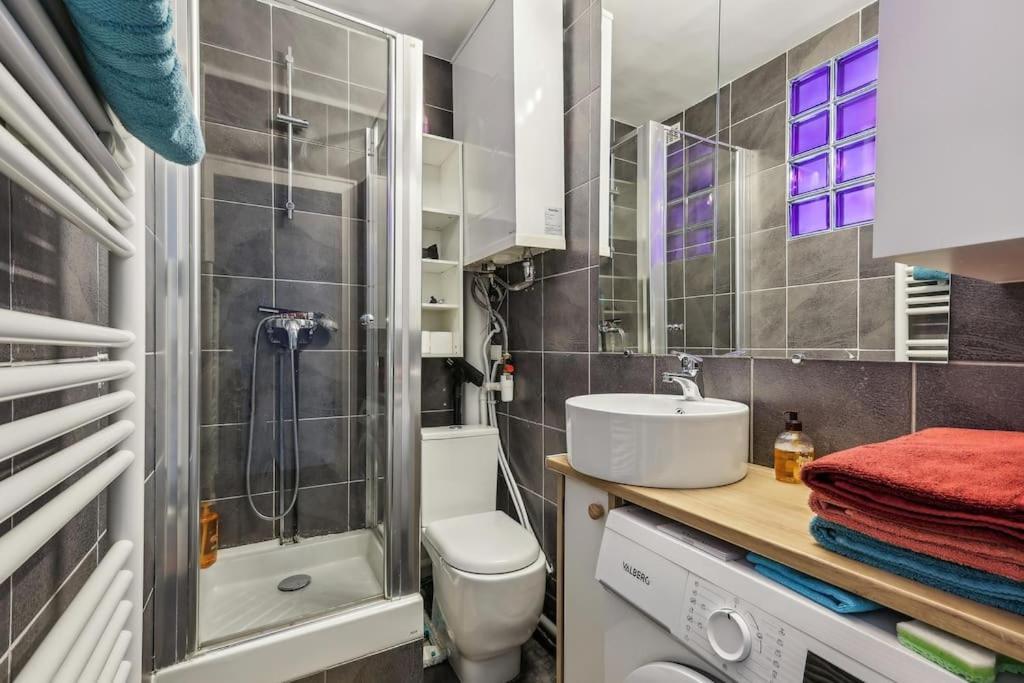 Paris Elegant 1Br In Front Of Montparnasse Tower Apartment Luaran gambar